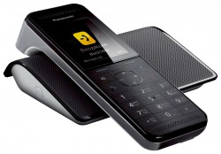 Радиотелефон PANASONIC KX-PRW120RU подключение к смартфону, справочник 500 номеров, автоответчик 40