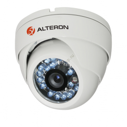 Видеокамера Alteron KAV01 Eco, AHD, 1/4" 1мп, 3.6мм, уличная, вандалозащищенный корпус