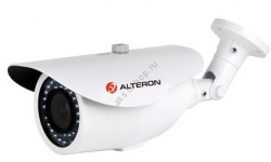 Видеокамера Alteron KAB04 Eco, AHD, 1/2.7" 2мп, 2.8-12мм, уличная, цилиндрический корпус
