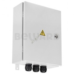 Монтажный шкаф B-400x310x120 с системой микроклимата, IP54, от -40 до +50°С, габариты 400х310х120 мм