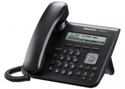 PANASONIC KX-UT113RU-B (черный) SIP телефон, ЖК-дисп 3 стр, HDSP, 1-Ethernet, кодеки G.722 / G.711