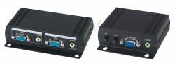 VE02AL Комплект (передатчик VE02ALT+ приемник VE02ALR) для VGA-сигнала и аудиосигнала