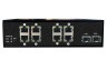 Коммутатор Osnovo SW-60802/IC, промышл.исп, 10п, 8xFE PoE(до 25W), 2xGE SFP, на DIN-рейку, без БП