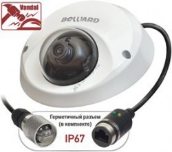 Видеокамера IP Beward BD3570DM, 3 Мп, 1/2.8'', PoE, антивандальная. уличное исполнение, до -40С