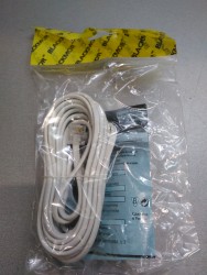 Провод телефонный плоский с джеками (3м) (удлинитель)