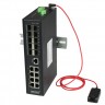 Коммутатор Osnovo SW-808010/ILS(port 90W,720W), L2+ пром.исп, 18п, 8xGE PoE, 10xGE SFP, датчик t/h/v