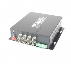 Osnovo TA-H82-15F Оптический передатчик 8 каналов видео HDCVI/HDTVI/AHD/CVBS+RS485, одномод. до 20км
