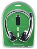 Гарнитура Accutone L400 3.5mm/USB, 2 наушника, для ноутов и смартофонов, рег.громкости