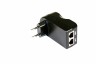 Osnovo Midspan-1/151 инжектор PoE IEEE 802.3at,Fast Ethernet,до15.4W,уст.в розетку,авт.опред.PoE уст