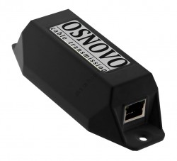 Osnovo E-PoE/1 удлинитель Fast Ethernet и PoE по витой паре, каскадный, не требует БП