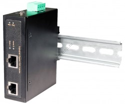 Osnovo Midspan-1/303G(Booster) промышл.инжектор PoE, Gigabit Ethernet,до 30W,питание DC12-56V,без БП