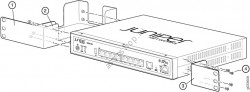 JUN-SRX110-RMK / Набор для крепления SRX110 в стойку 19
