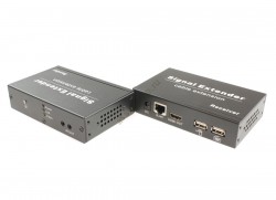 Osnovo TA-HiKMP+RA-HiKMP Комплект передачи HDMI, USB, ИК-управл. и питания по витой паре (HDBaseT)