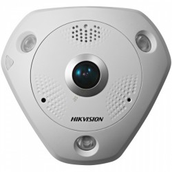 Fisheye IP видеокамера с ИК-подсветкой Hikvision  DS-2CD63C2F-IS (1.98mm)
