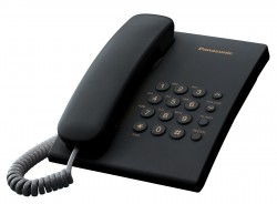 PANASONIC KX-TS2350RUB (черный) кнопки повтора, Flash, перекл. тон/имп., регул. гр. звонка, уст. на