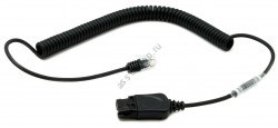 Адаптер-переходник Accutone Standart Lower cable QD PLT - RJ (U10P) для подкл. гарнитуры к телефону