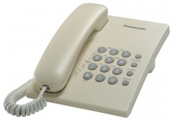 PANASONIC KX-TS2350RUJ (беж.) кнопки повтора, Flash, перекл. тон/имп., регул. гр. звонка, уст. на