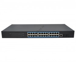 Коммутатор Osnovo SW-72402/L2 управляемый L2+ Gigabit Ethernet, 26 портов, 24xGE, 2xGE SFP