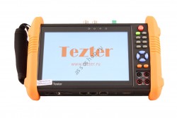 Универсальный монитор-тестер Tezter TIP-H-M-7 (IP и AHD/CVI/TVI/CVBS видео)