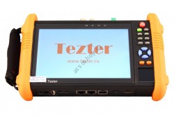 Универсальный монитор-тестер Tezter TIP-H-7 (IP и AHD/CVI/TVI/CVBS видео)