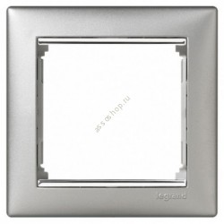 770351 Рамка 1п (алюм/серебро)