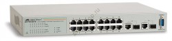 AT-FS750/16 16  Port Fast Ethernet Smartswitch (Web based) with 2 SFP/1000T combo ports