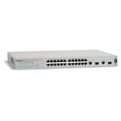 Коммутатор AT-FS750/24 24  Port Fast Ethernet Smartswitch (Web based) with 2 SFP/1000T combo ports
