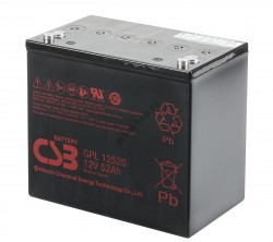 Аккумулятор CSB GPL 12520 12В 52А/ч