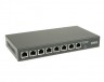 Коммутатор Osnovo SW-8D-1(120W), 8 портов, 1x2.5G PoE до 90W, 7x2.5G PoE до 30W, грозозащ
