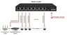 Коммутатор Osnovo SW-8D-1(120W), 8 портов, 1x2.5G PoE до 90W, 7x2.5G PoE до 30W, грозозащ