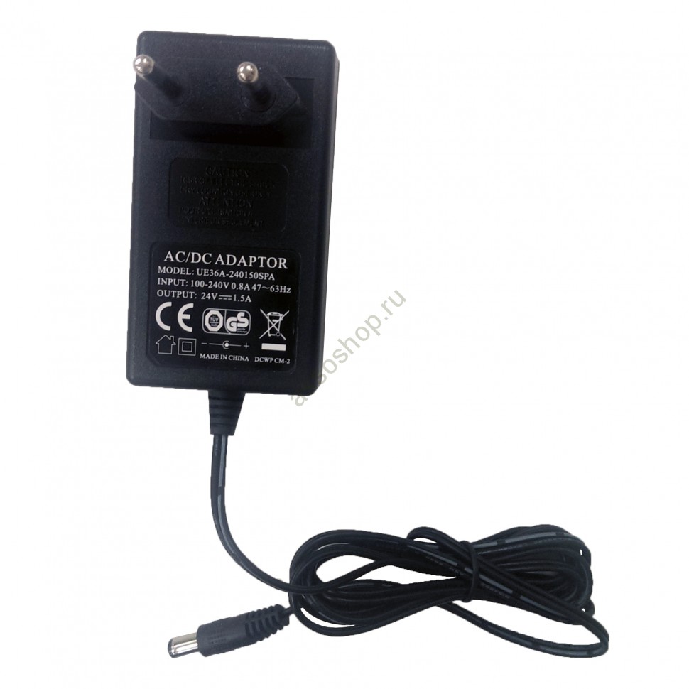 SC&T SWP241250 (DC24V/30W) Блок питания (сетевой адаптер) DC24V, 1.25A (30Вт макс.)