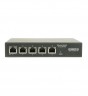 Коммутатор Osnovo SW-5D-1(60W), 5 портов, 1x2.5G PoE до 60W, 3x2.5G PoE до 30W, 1x2.5G, грозозащ