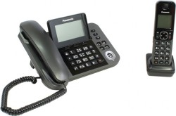 PANASONIC KX-TGF310RU проводной телефон + трубка  DECT с ЖК дисплеем
