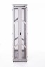 REC-64210S-GP2 Шкаф Grey Premium 2, 42U, 2054x600x1000 мм, разборный серый двухдверный, с сетчатыми