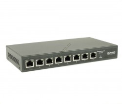 Коммутатор Osnovo SW-8D-1, 8 портов, 8x2.5G, грозозащ
