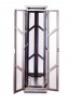 REC-64510S-GP2 Шкаф Grey Premium 2, 45U, 2168x600x1000 мм, разборный серый двухдверный, с сетчатыми
