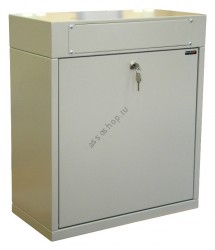RECW-043AV Шкаф настенный SignaPro™, 4U, 695х600х300 мм, антивандальный, откидная дверца