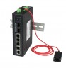 Коммутатор Osnovo SW-80402/ILS(port 90W,180W), L2+ пром.исп, 6п, 4xGE PoE, 2xGE SFP, без БП