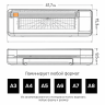 Ламинатор ГЕЛЕОС ЛМ A3 Эксперт, 60-250мкм, 1000мм/мин, 4вала, max0,6мм, резак, обрез.углов, дырокол