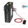 Коммутатор Osnovo SW-80802/ILS(port 90W,300W), L2+ пром.исп, 10п, 8xGE PoE, 2xGE SFP, без БП