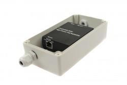 SC&T IP04R-SO Уличный удлинитель Ethernet и PoE по витой паре, IP65, до 60W, до 280м